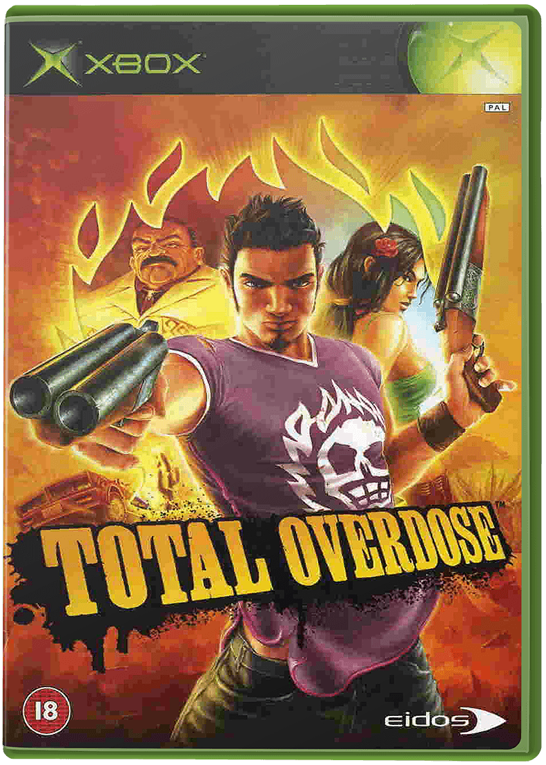 Total Overdose A Gunslinger's Tale in Mexico box art for Xbox